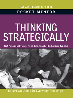 cover image of Thinking Strategically